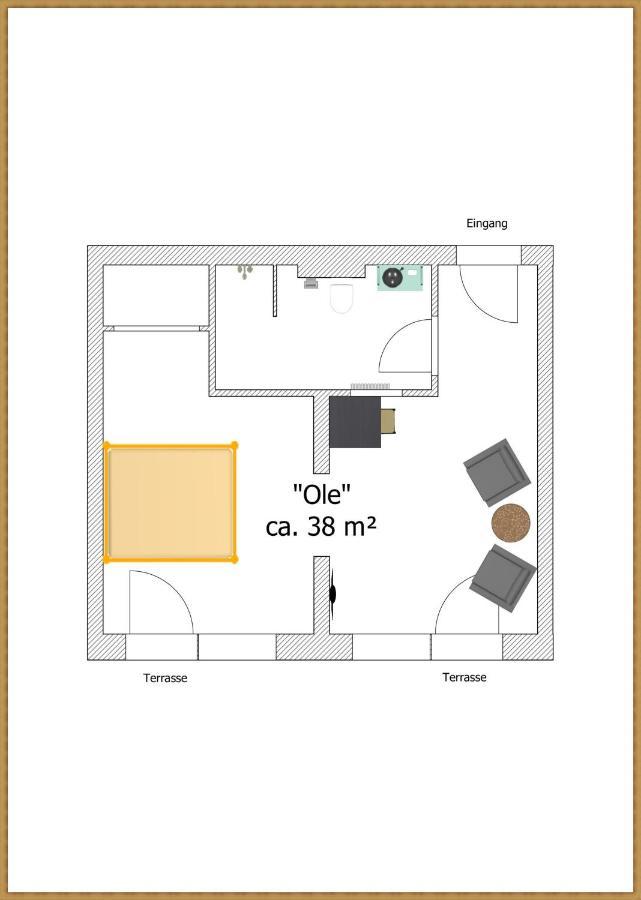 Dat Luette Nest Brodersby  Экстерьер фото